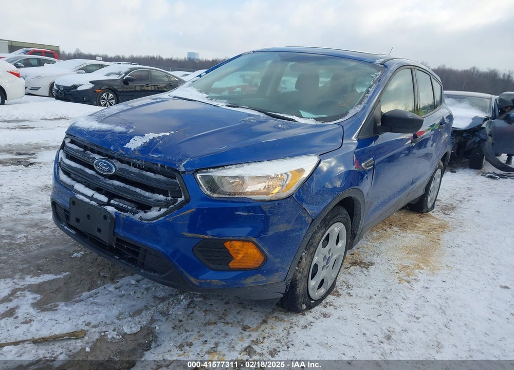 2017 FORD ESCAPE S VIN: 1FMCU0F74HUE25758