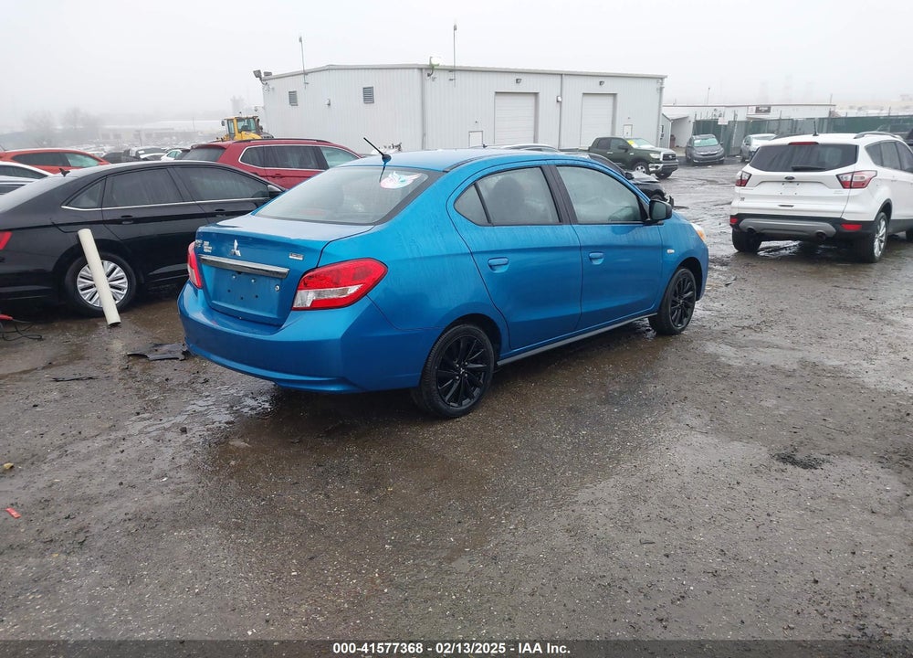 2020 MITSUBISHI MIRAGE G4 LE VIN: ML32F4FJXLHF00600