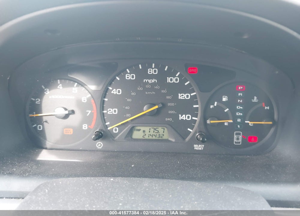 2002 HONDA ACCORD 3.0 EX VIN: 1HGCG16532A039326
