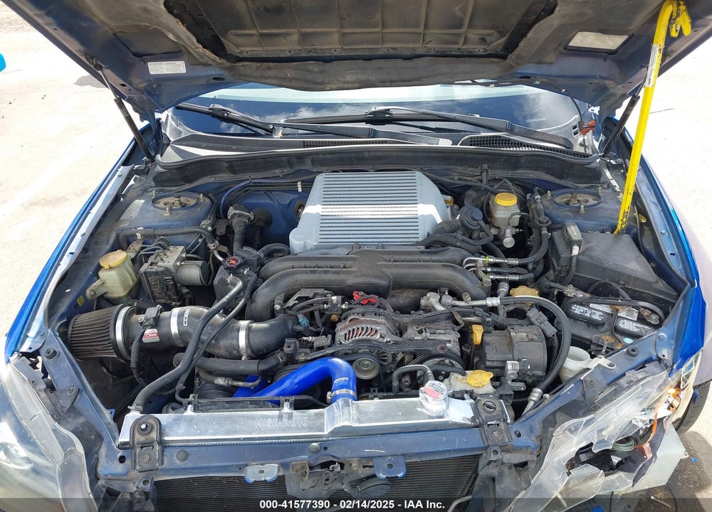 2009 SUBARU IMPREZA WRX VIN: JF1GE76619G521520