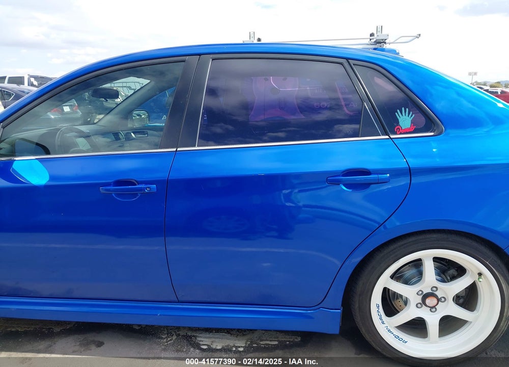 2009 SUBARU IMPREZA WRX VIN: JF1GE76619G521520