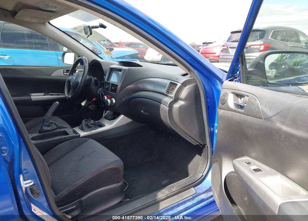 2009 SUBARU IMPREZA WRX VIN: JF1GE76619G521520
