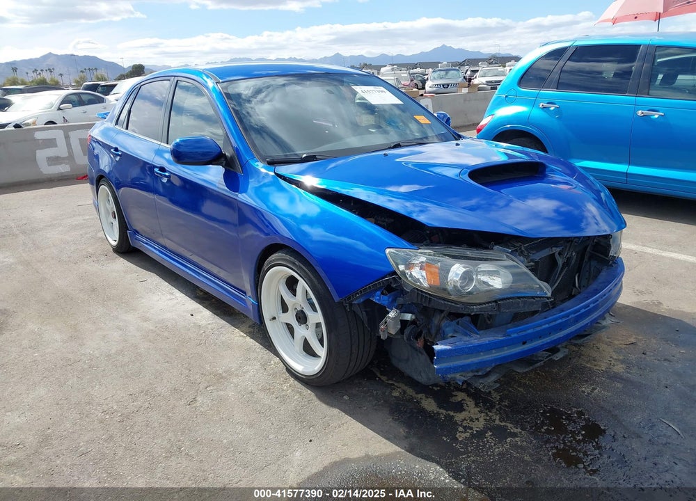 2009 SUBARU IMPREZA WRX VIN: JF1GE76619G521520