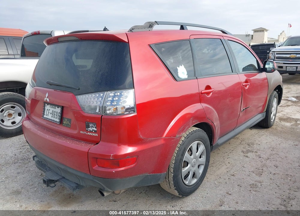 2013 MITSUBISHI OUTLANDER ES VIN: JA4AS2AW3DU007448