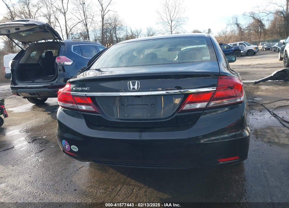 2015 HONDA CIVIC LX VIN: 19XFB2F50FE250227