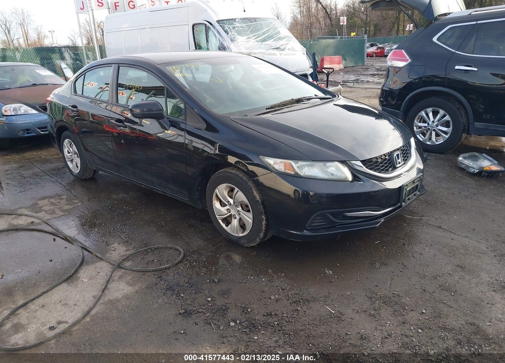 2015 HONDA CIVIC LX VIN: 19XFB2F50FE250227