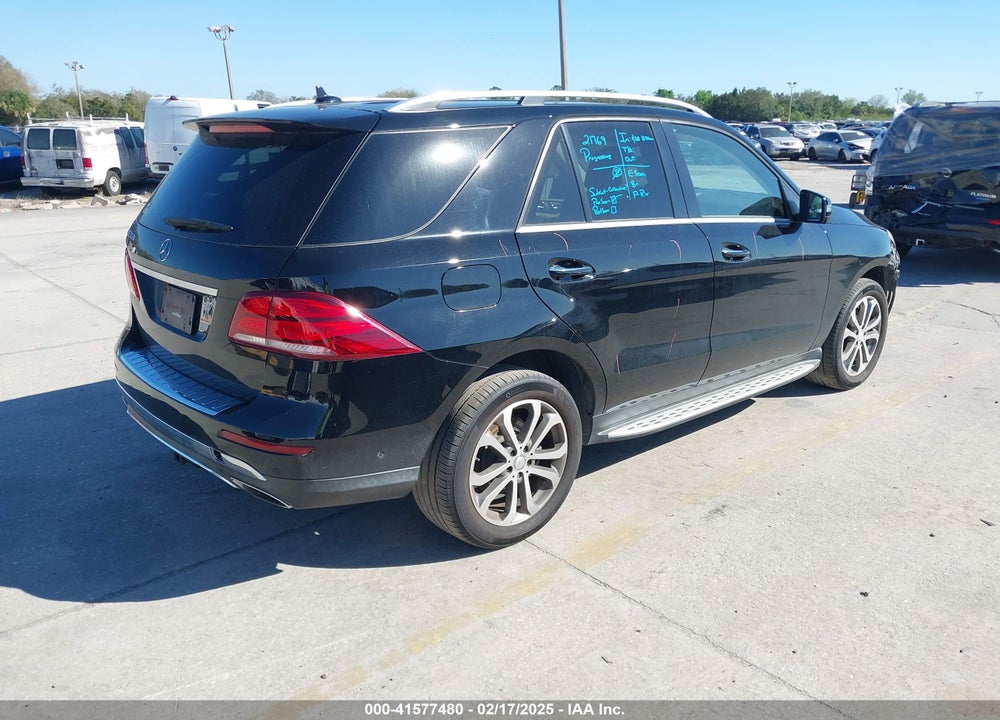 2016 MERCEDES-BENZ GLE 350 VIN: 4JGDA5JB4GA658884
