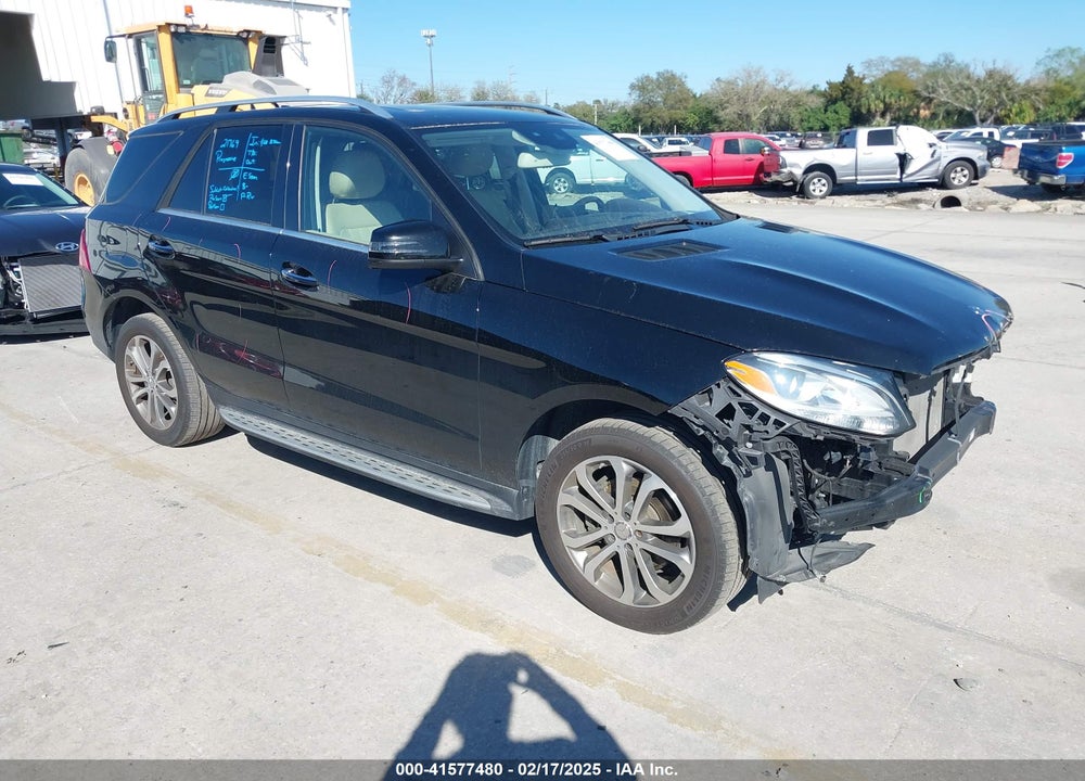 2016 MERCEDES-BENZ GLE 350 VIN: 4JGDA5JB4GA658884