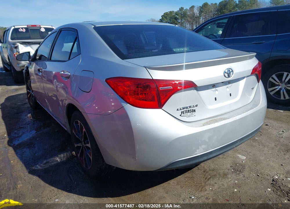 2017 TOYOTA COROLLA VIN: 2T1BURHE7HC817999