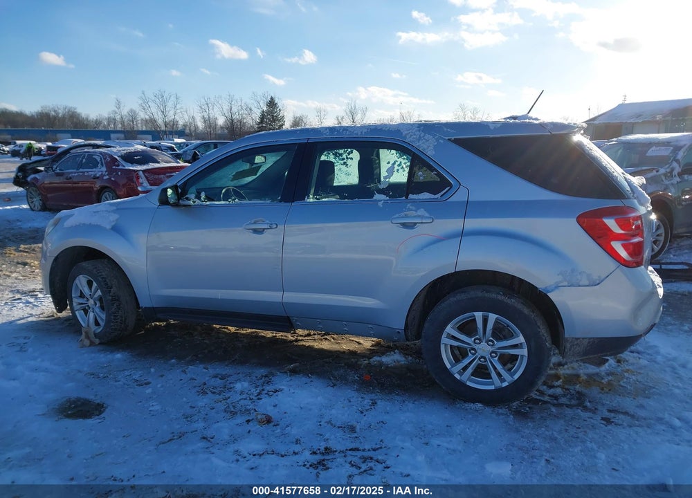 2017 CHEVROLET EQUINOX LS VIN: 2GNALBEK6H1565894
