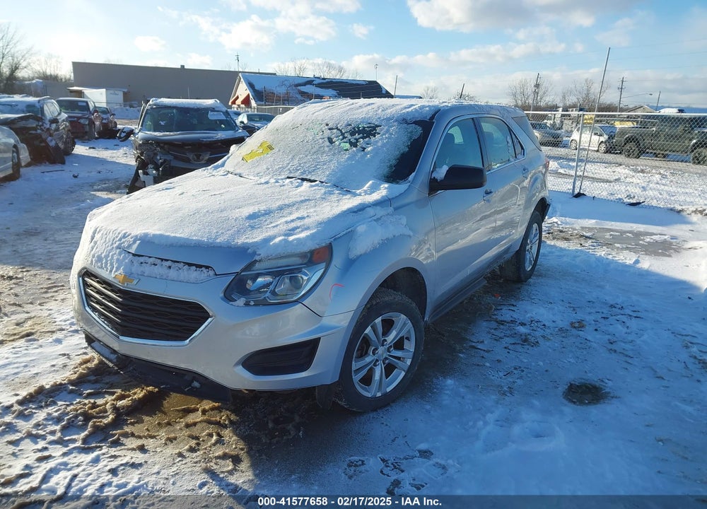 2017 CHEVROLET EQUINOX LS VIN: 2GNALBEK6H1565894