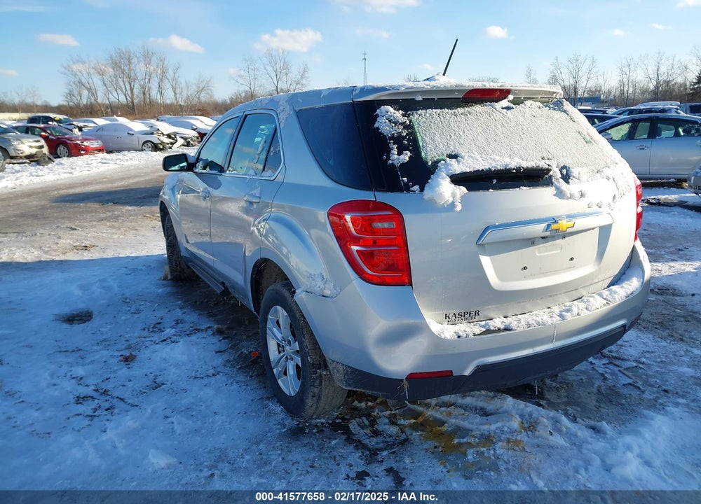 2017 CHEVROLET EQUINOX LS VIN: 2GNALBEK6H1565894