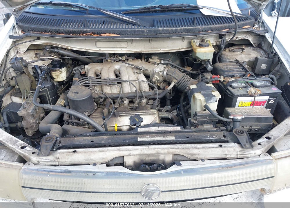 1993 MERCURY VILLAGER VIN: 4M2DV11W3PDJ78834
