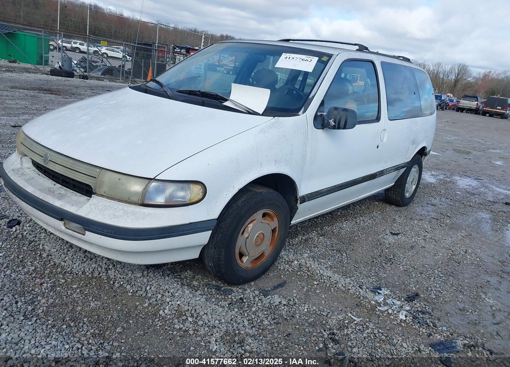 1993 MERCURY VILLAGER VIN: 4M2DV11W3PDJ78834