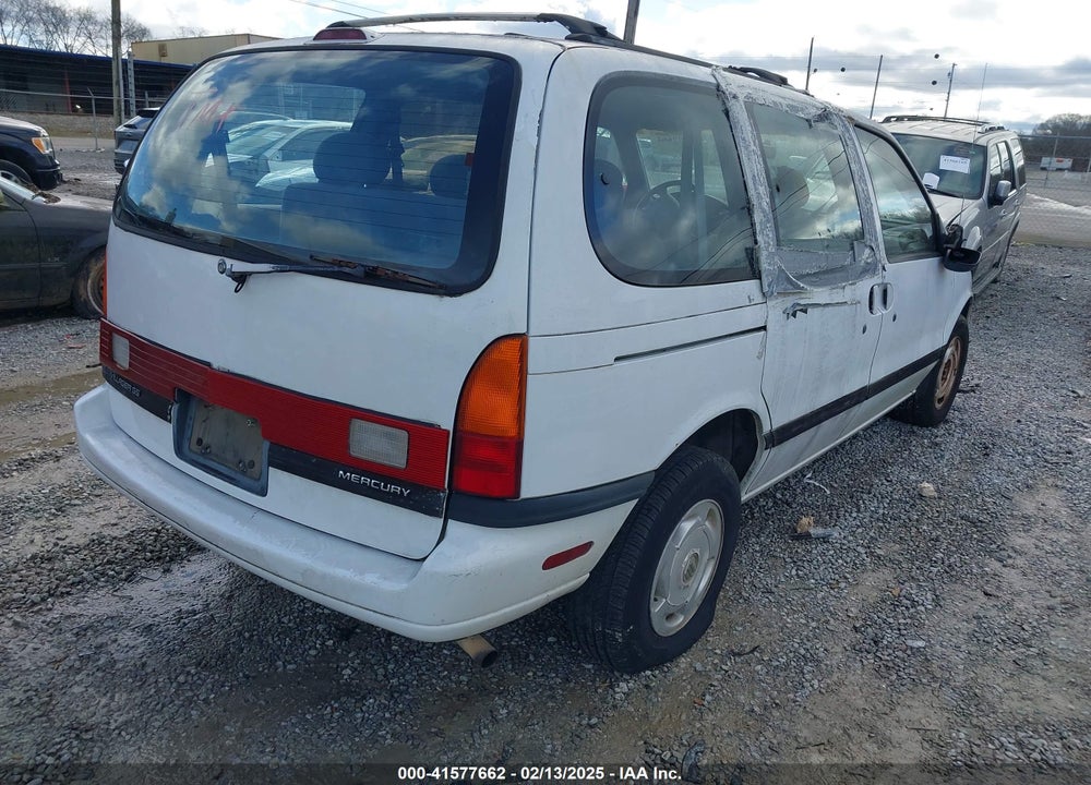 1993 MERCURY VILLAGER VIN: 4M2DV11W3PDJ78834
