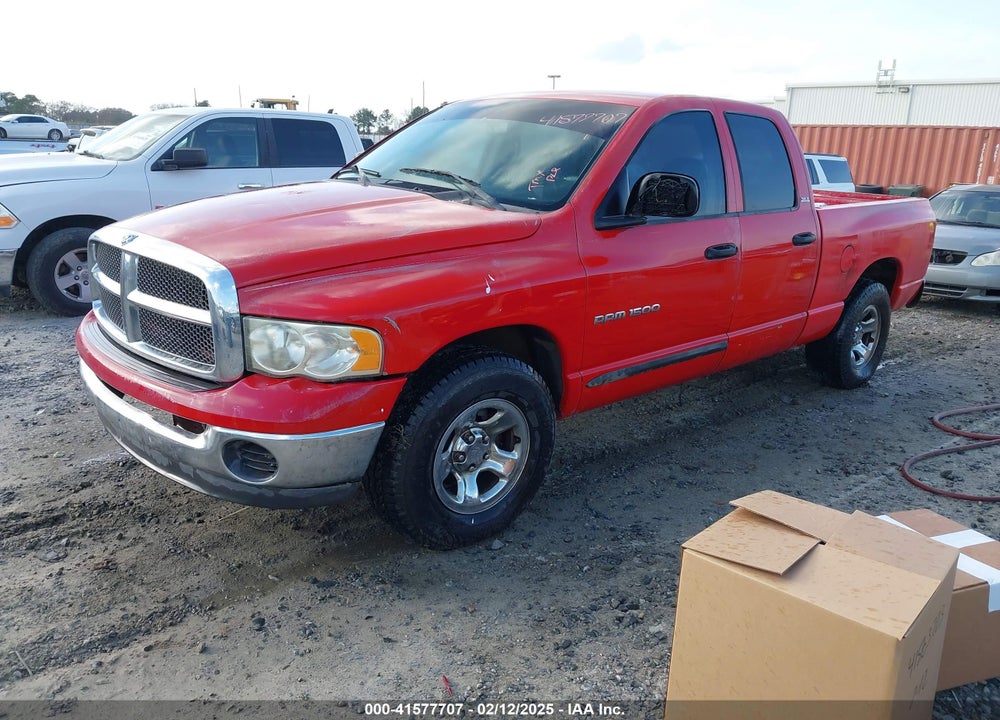 2002 DODGE RAM 1500 ST VIN: 3B7HA18N82G103865