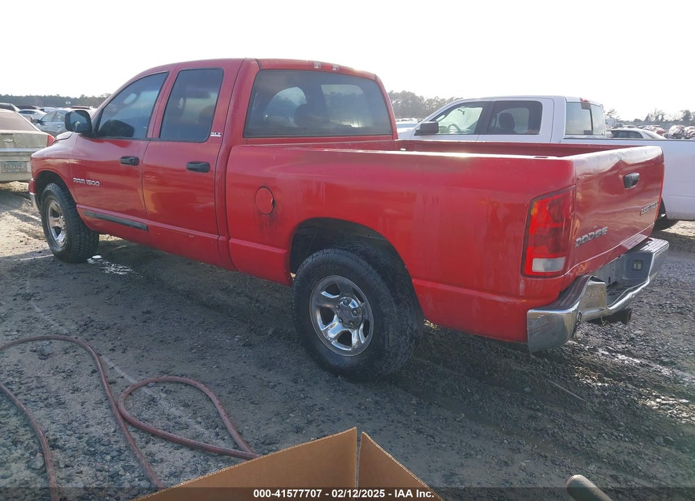 2002 DODGE RAM 1500 ST VIN: 3B7HA18N82G103865