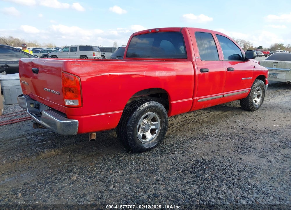 2002 DODGE RAM 1500 ST VIN: 3B7HA18N82G103865
