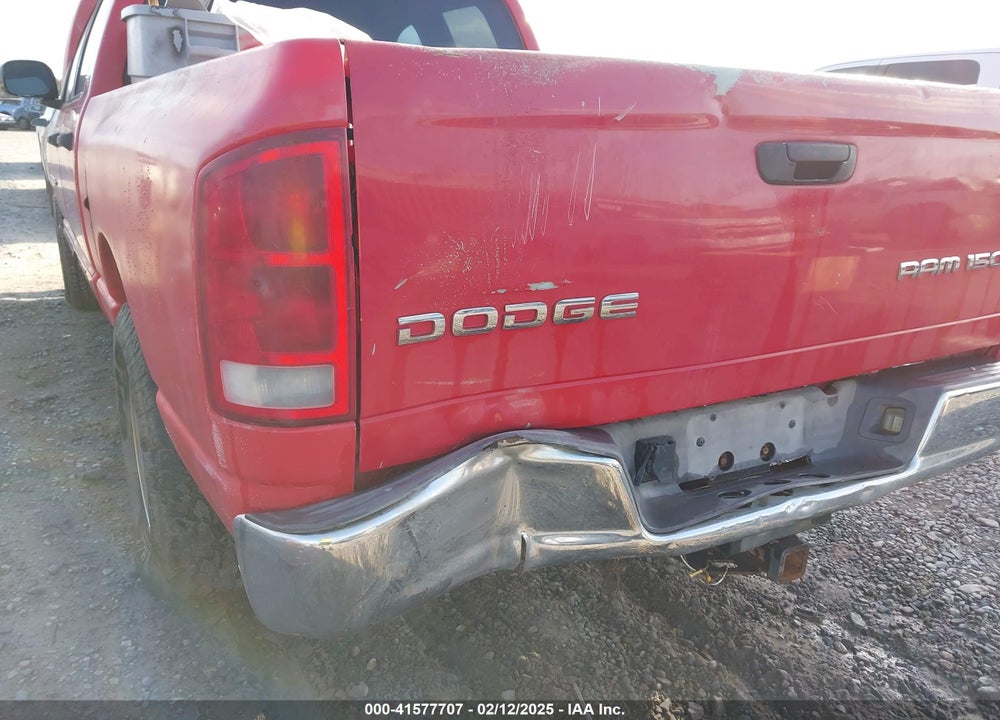 2002 DODGE RAM 1500 ST VIN: 3B7HA18N82G103865