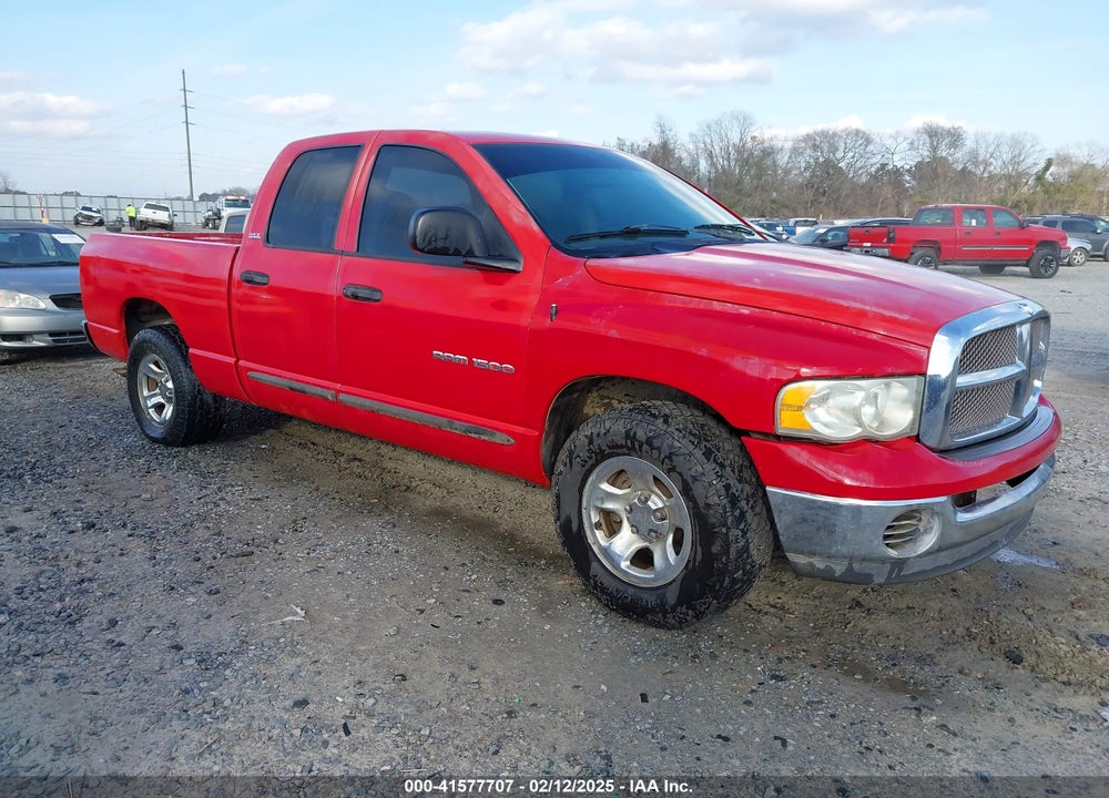 2002 DODGE RAM 1500 ST VIN: 3B7HA18N82G103865