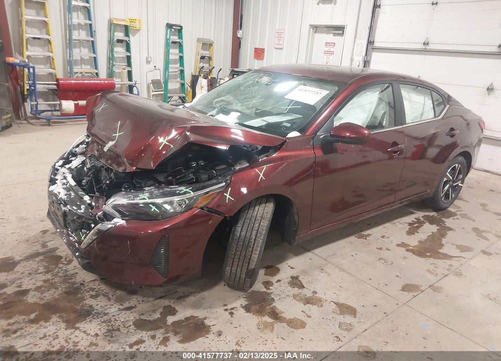2025 NISSAN SENTRA VIN: 3N1AB8CV0SY277277