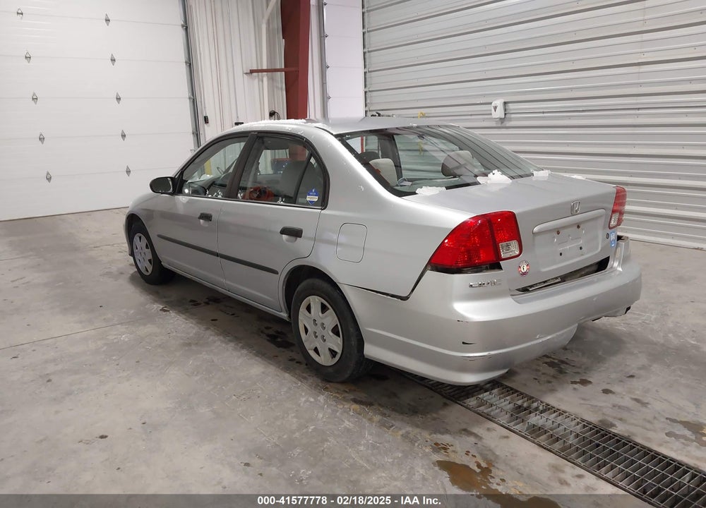 2004 HONDA CIVIC VP VIN: 2HGES16334H626524