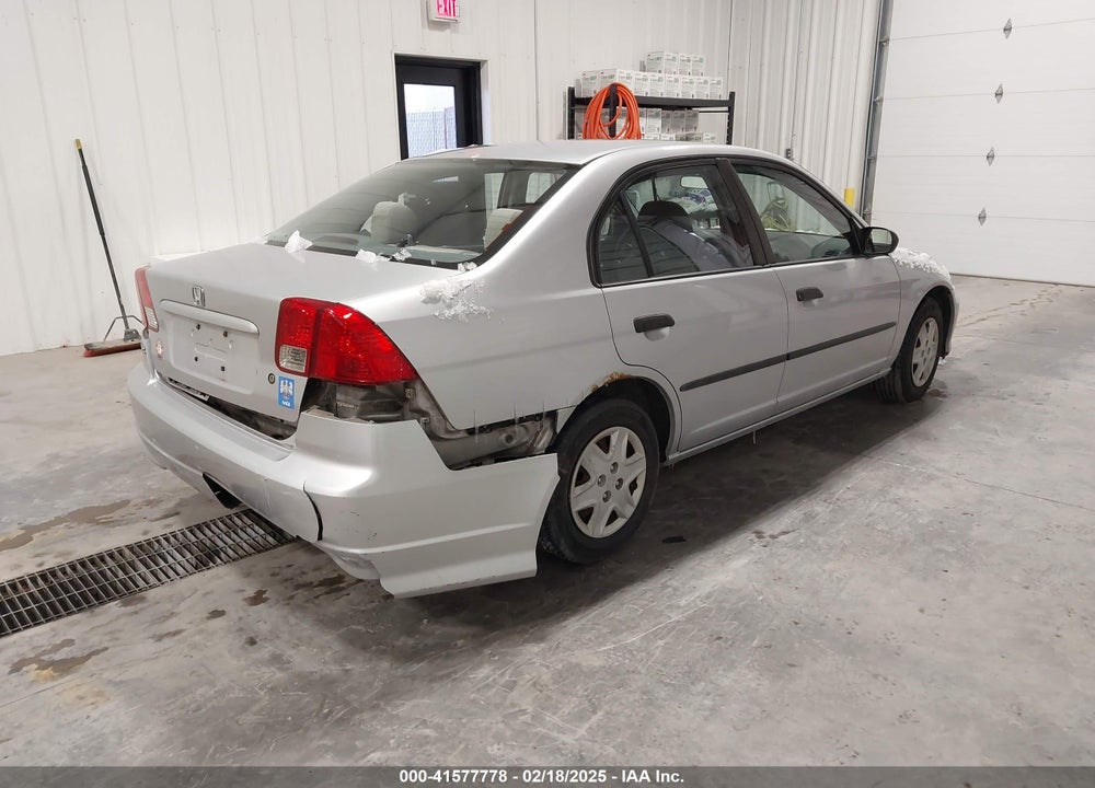 2004 HONDA CIVIC VP VIN: 2HGES16334H626524
