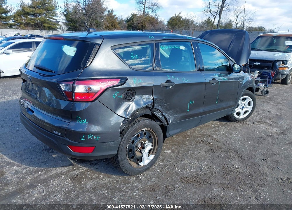 2018 FORD ESCAPE S VIN: 1FMCU0F71JUC94231