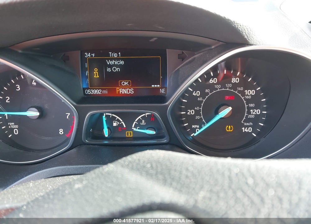 2018 FORD ESCAPE S VIN: 1FMCU0F71JUC94231