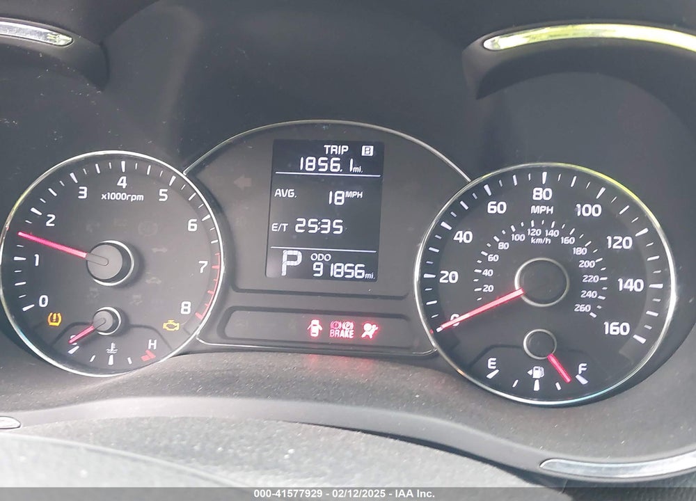 2016 KIA FORTE 5-DOOR VIN: KNAFK5A80G5629547