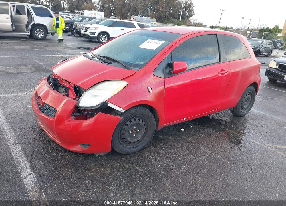 2008 TOYOTA YARIS VIN: JTDJT923085152656