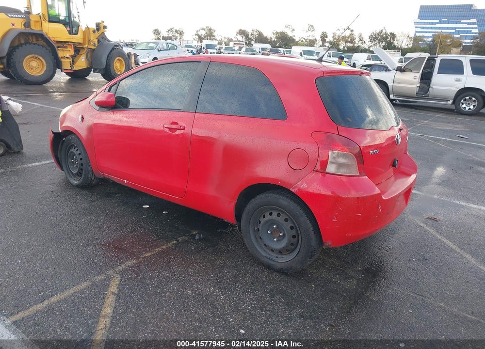 2008 TOYOTA YARIS VIN: JTDJT923085152656