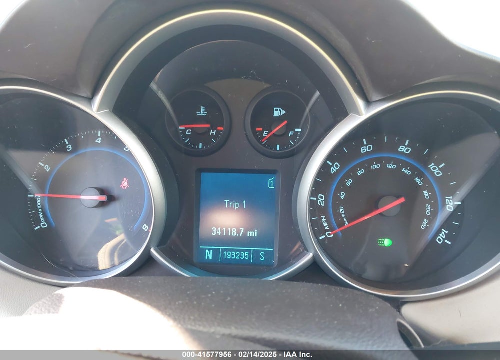 2011 CHEVROLET CRUZE 2LT VIN: 1G1PG5S91B7103854