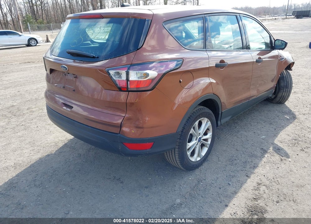 2017 FORD ESCAPE S VIN: 1FMCU0F76HUB12940