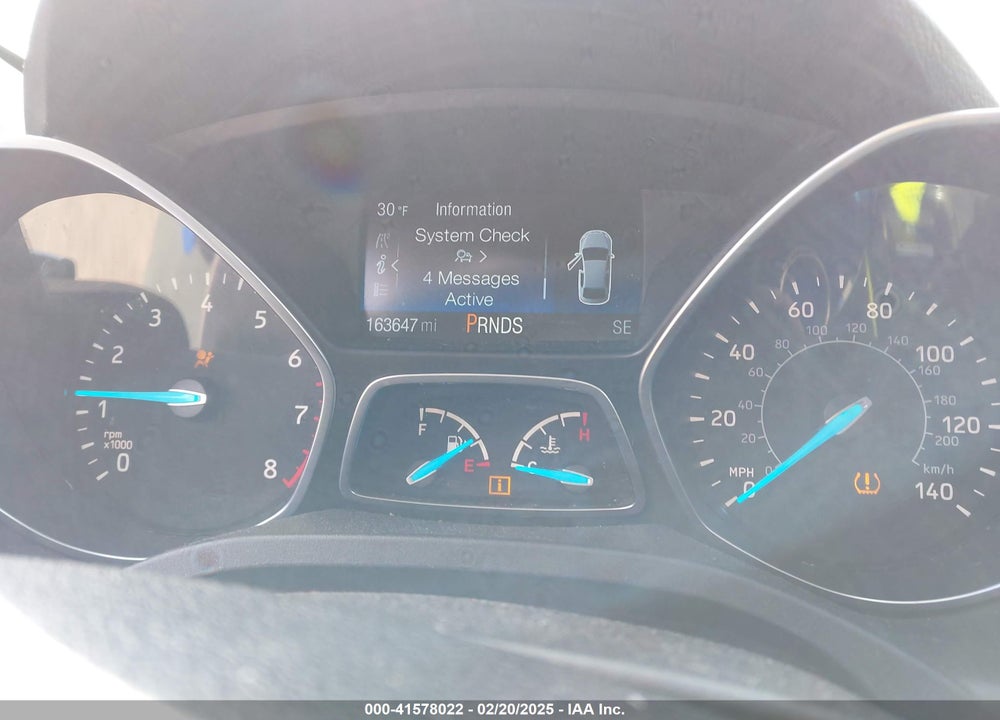 2017 FORD ESCAPE S VIN: 1FMCU0F76HUB12940