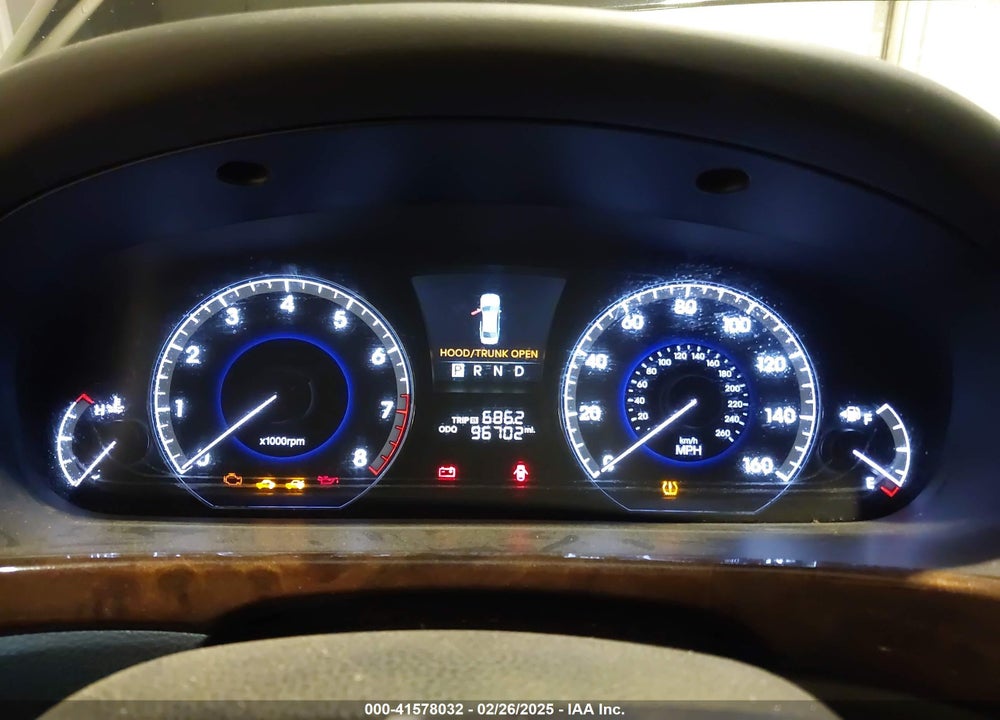 2012 HYUNDAI EQUUS SIGNATURE VIN: KMHGH4JHXCU057155