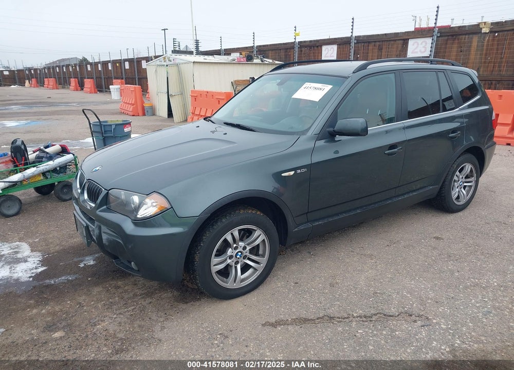 2006 BMW X3 3.0I VIN: WBXPA934X6WD27614
