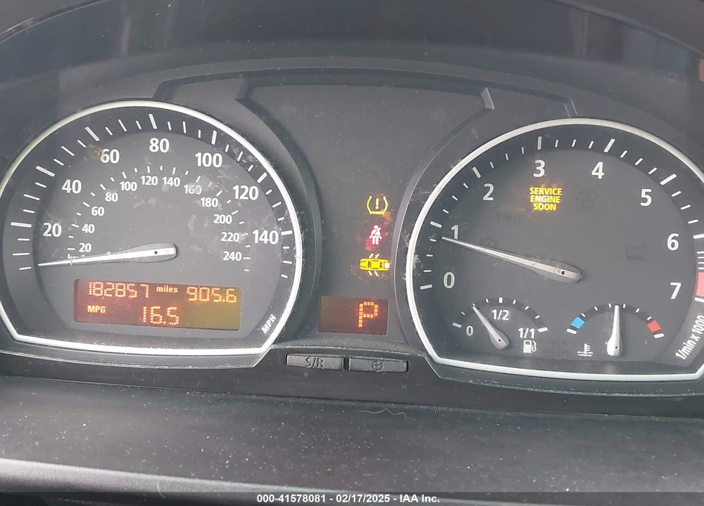 2006 BMW X3 3.0I VIN: WBXPA934X6WD27614