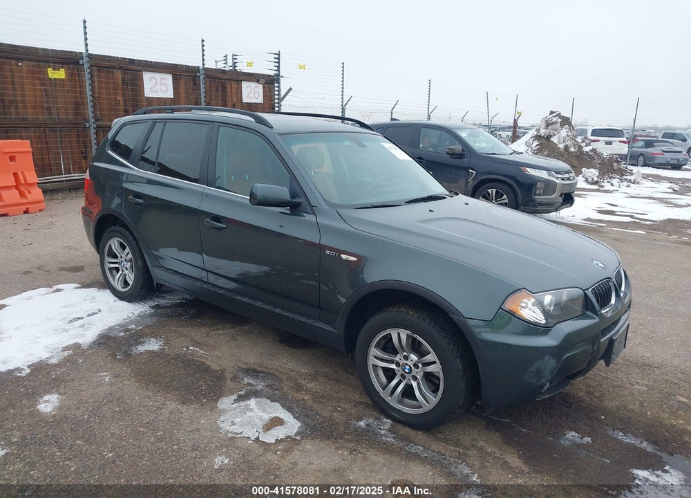 2006 BMW X3 3.0I VIN: WBXPA934X6WD27614