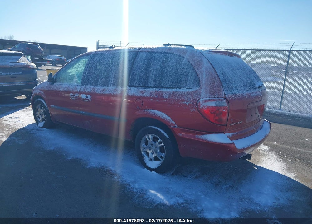 2002 DODGE GRAND CARAVAN SPORT VIN: 2B4GP44R22R711781