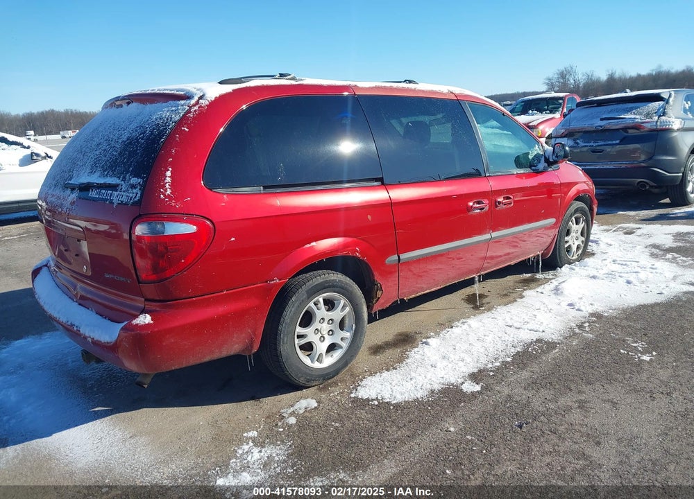 2002 DODGE GRAND CARAVAN SPORT VIN: 2B4GP44R22R711781