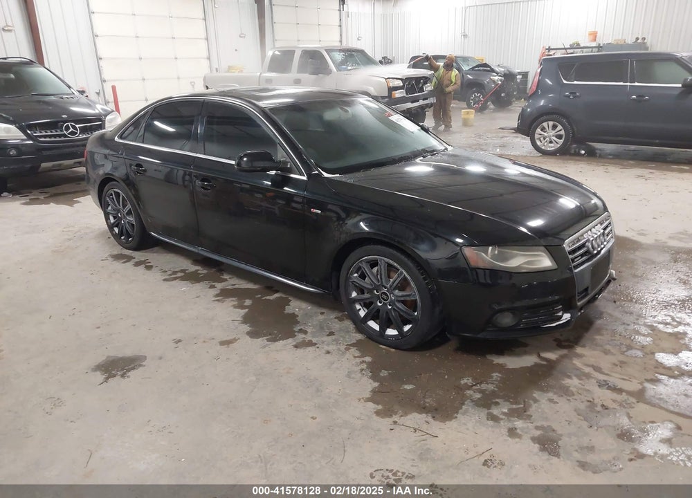 2012 AUDI A4 2.0T PREMIUM VIN: WAUFFAFL4CN018716
