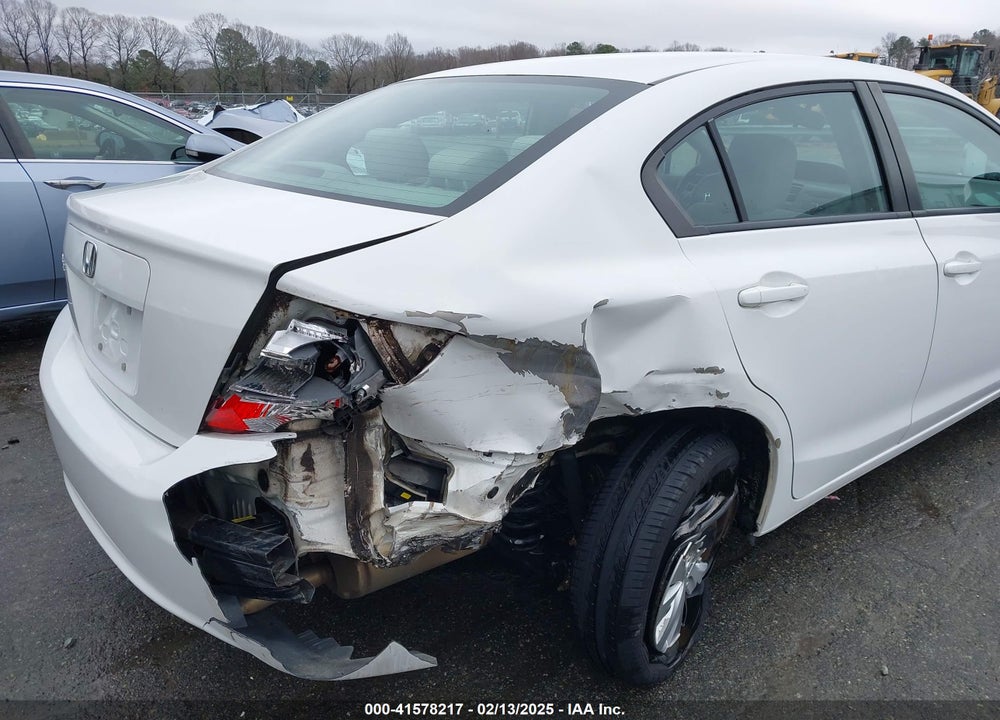 2012 HONDA CIVIC VIN: 2HGFB2F55CH581337