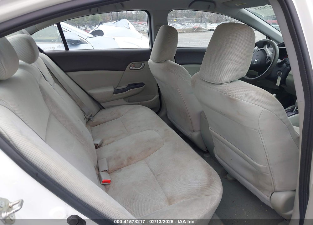 2012 HONDA CIVIC VIN: 2HGFB2F55CH581337