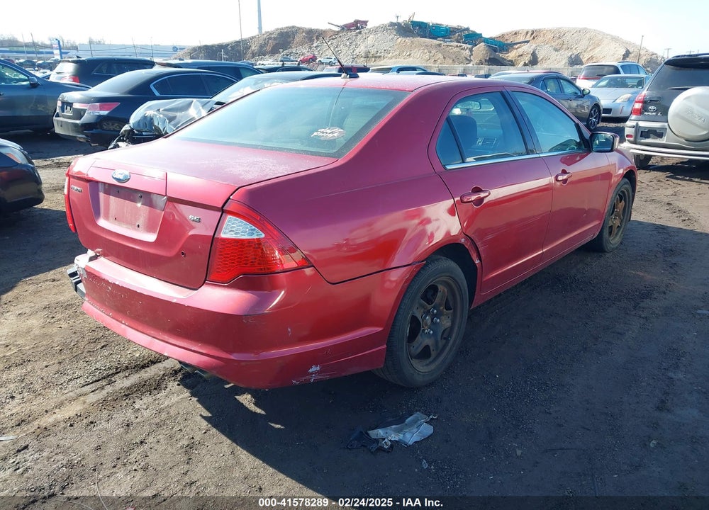 2011 FORD FUSION SE VIN: 3FAHP0HA2BR223466