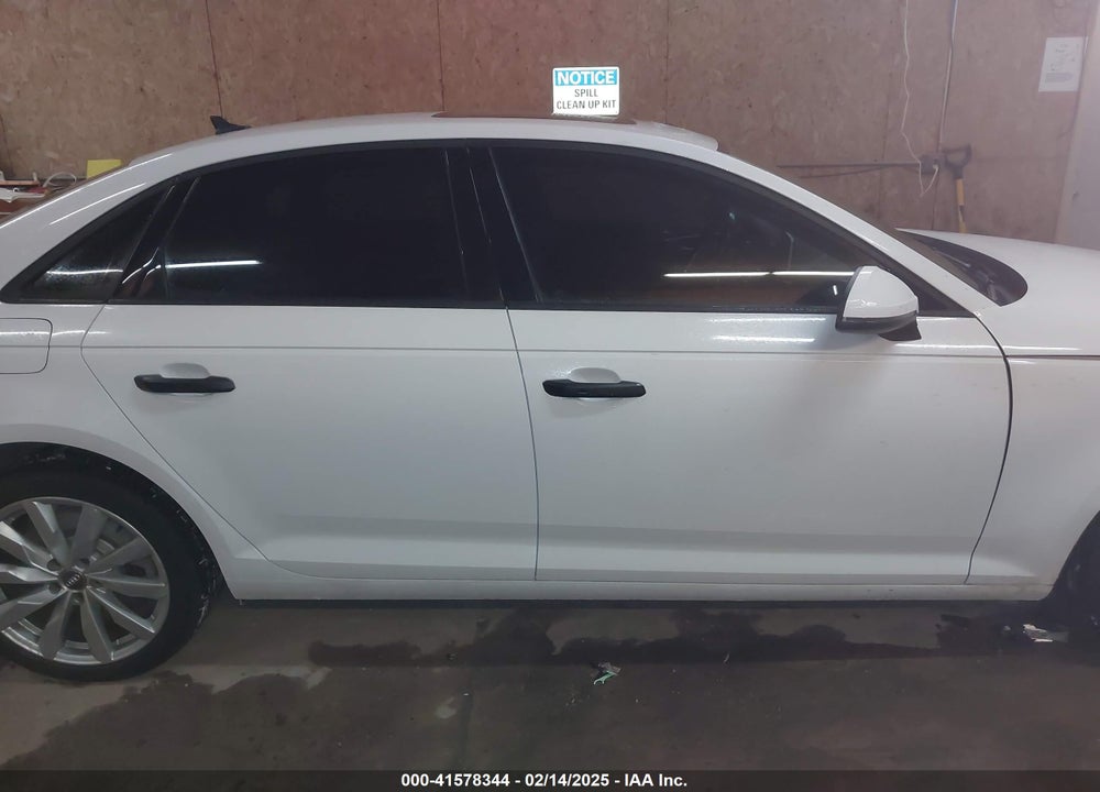 2017 AUDI A4 VIN: WAUANAF49HN014822