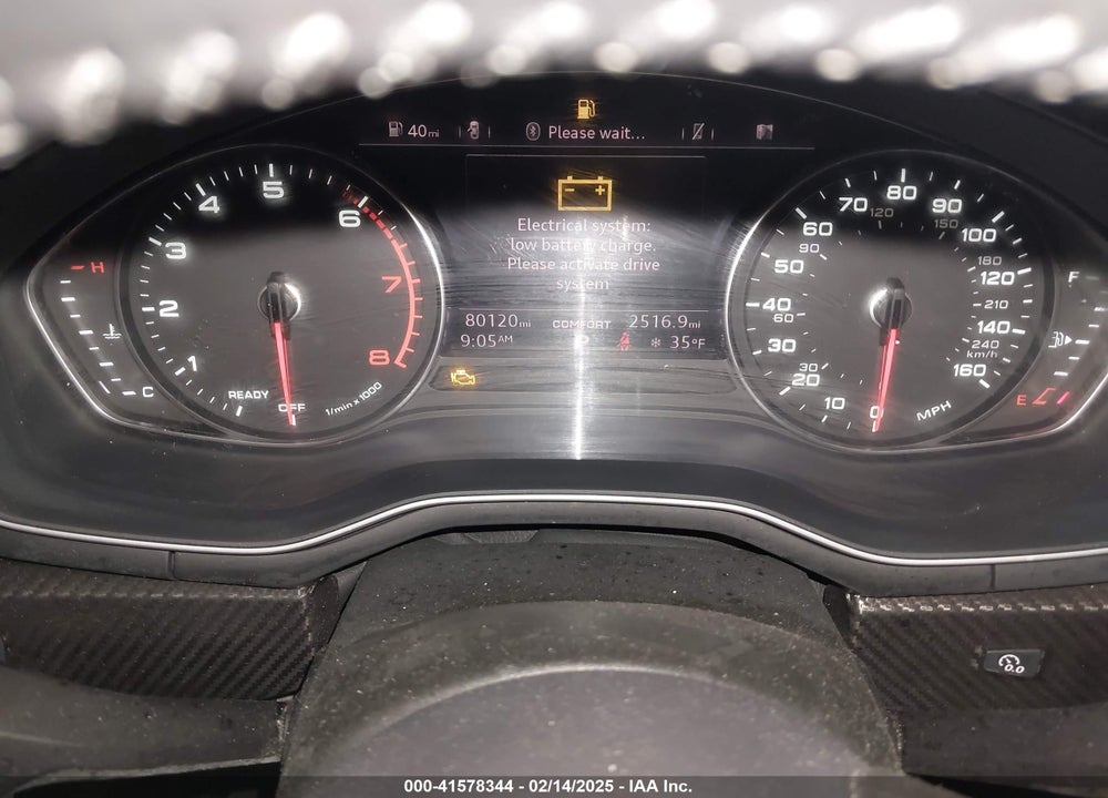 2017 AUDI A4 VIN: WAUANAF49HN014822
