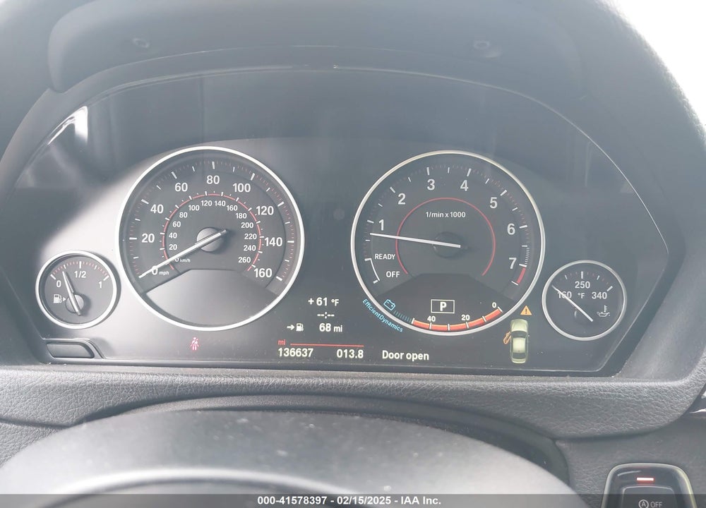 2014 BMW 335I VIN: WBA3A9C56EF479564