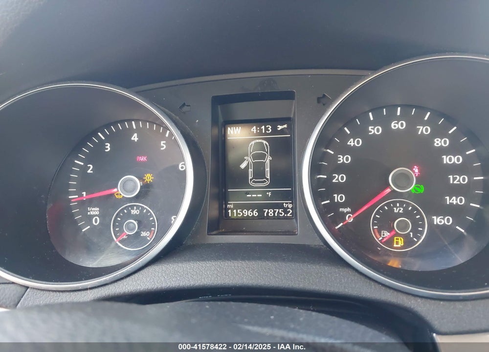 2013 VOLKSWAGEN GOLF VIN: WVWDB7AJ0DW095917