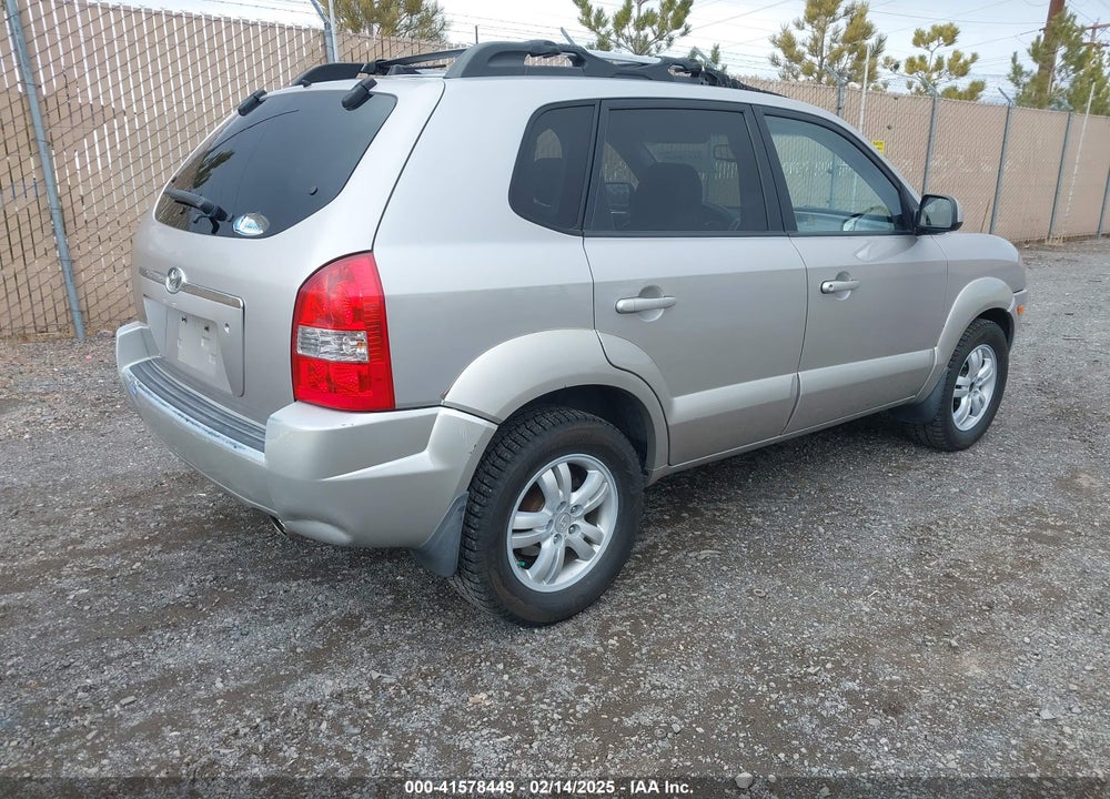2006 HYUNDAI TUCSON GLS/LIMITED VIN: KM8JN72D06U344004
